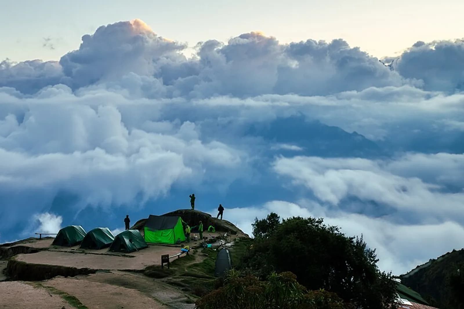 Phuyupatamarca Camp site