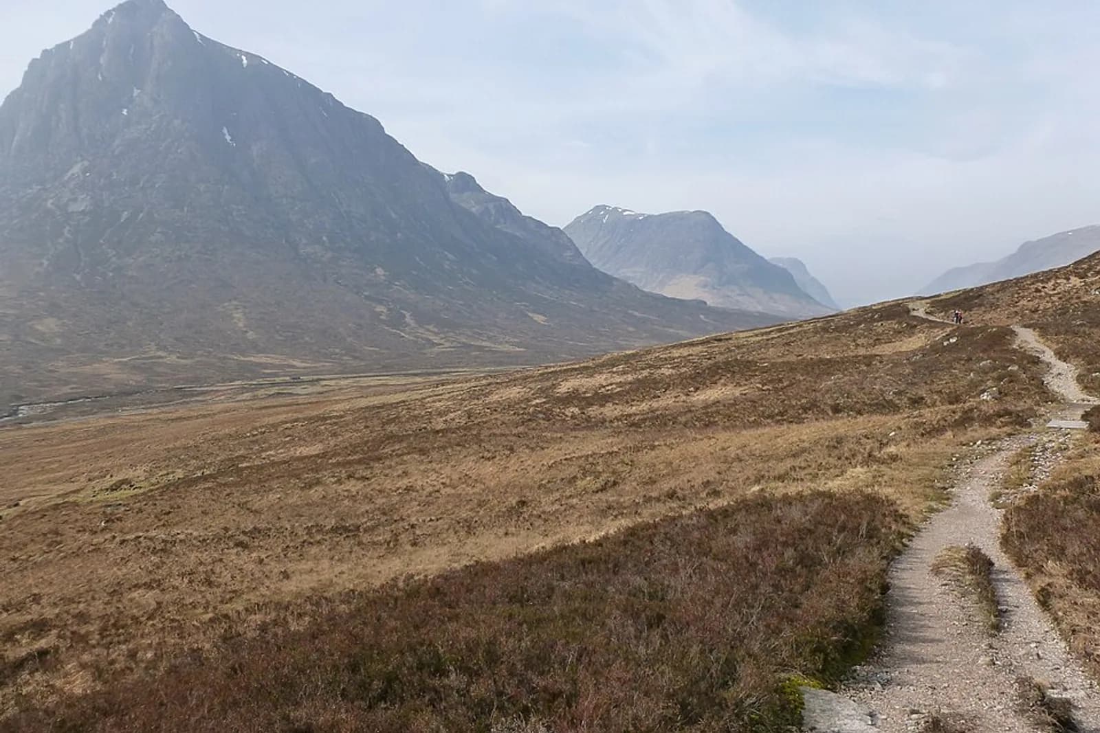 West Highland Way in Glencoe
